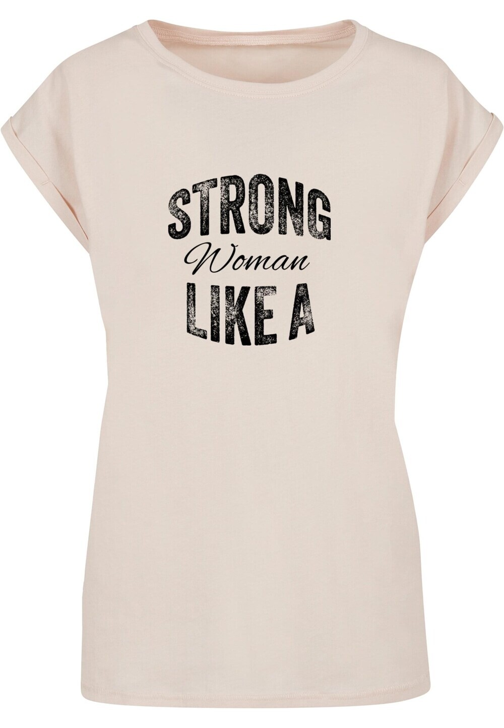 

Рубашка Merchcode WD - Strong Like A Woman, песок