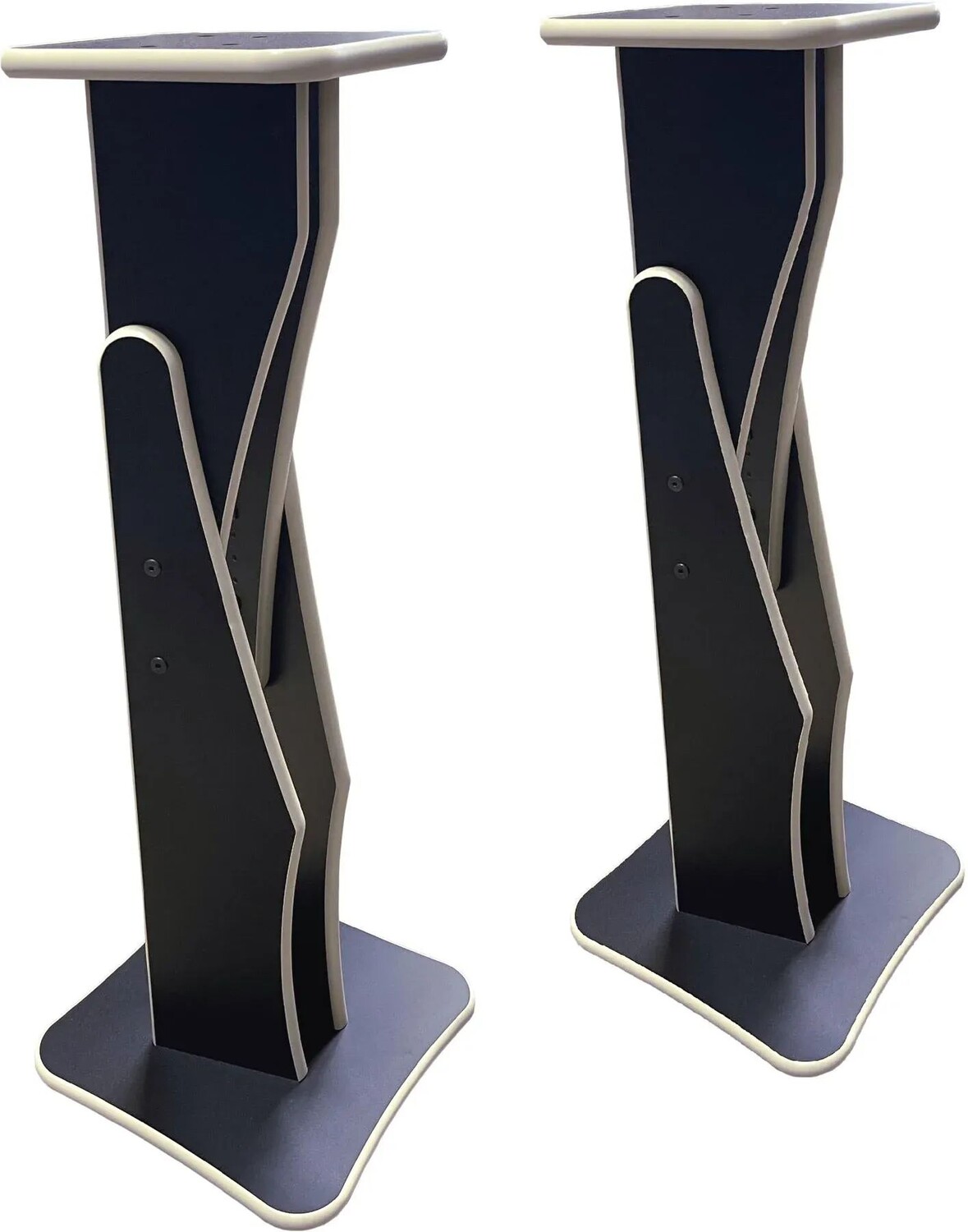 

Подставки для мониторов RAB Audio ProRak SDM50 с миндалевидной отделкой и регулируемой высотой