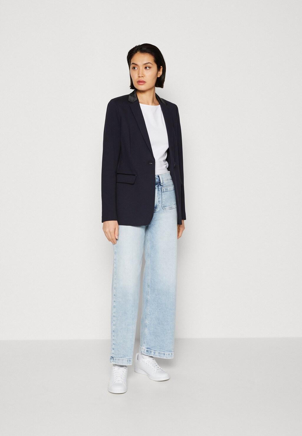 

футболка с длинным рукавом Slash Neck 3Pack Marks & Spencer, цвет black mix