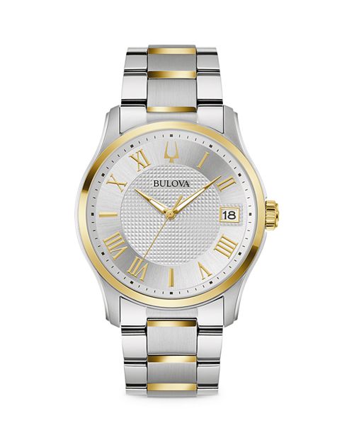 

Классические часы, 41 мм Bulova, цвет Silver