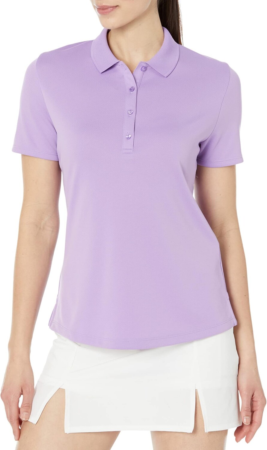 

Однотонное трикотажное поло SWING TECH Callaway, цвет English Lavender