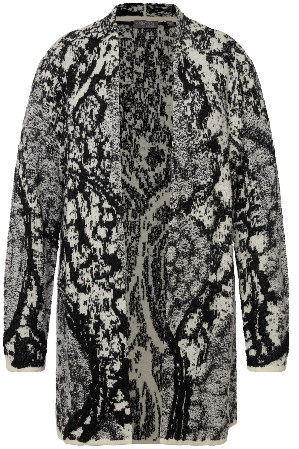 

Толстовка Ulla Popken Strickjacke, черный