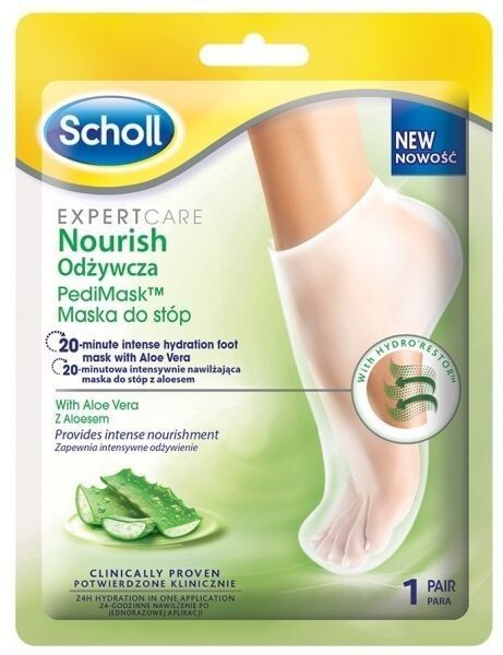 

Scholl Skarpetki Odżywcze Aloe Vera маска для ног в носках, 1 шт.