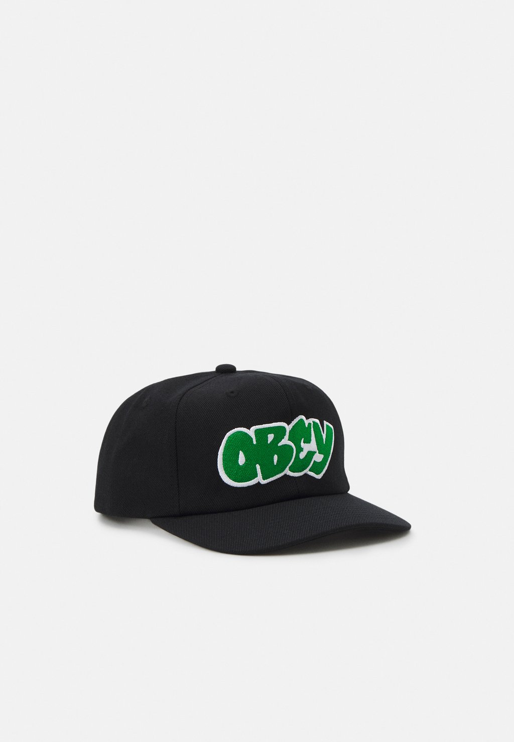 Кепка Obey Clothing ROLL CALL 6 PANEL CLASSIC SNAP, черный кепка obey clothing flower 6 panel strapback черный