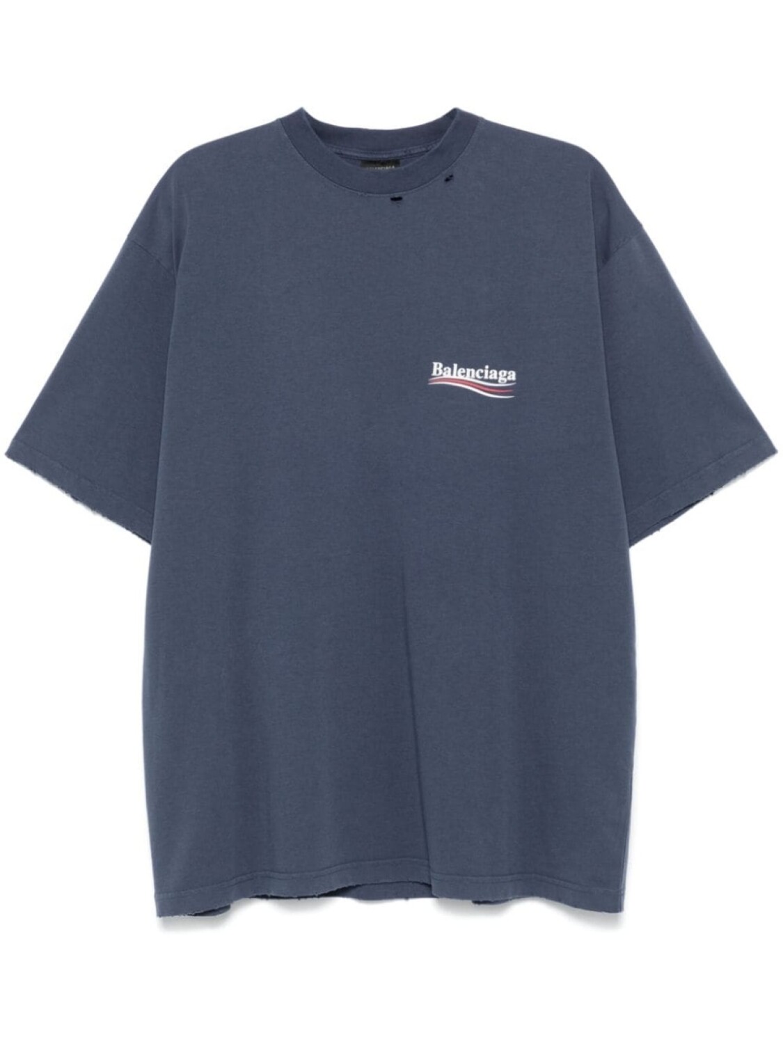 

Balenciaga футболка с логотипом, синий