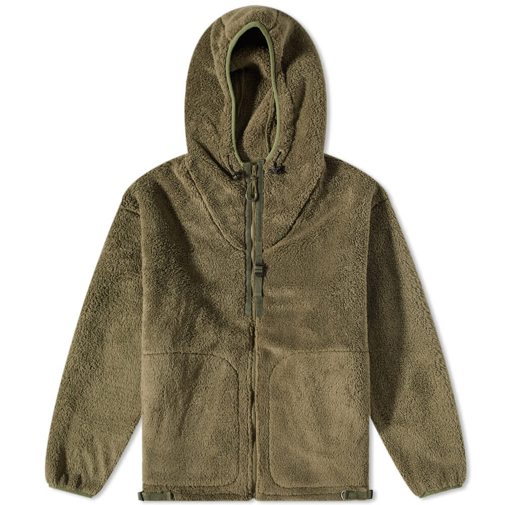 

Флисовая толстовка на молнии Garbstore, оливковый, Зеленый