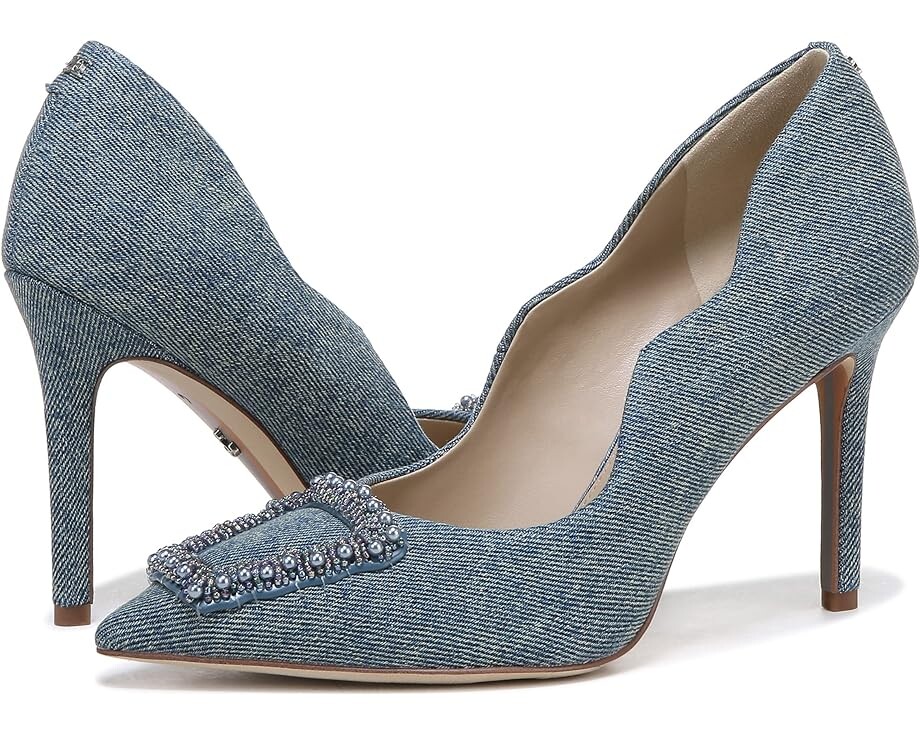 

Туфли Sam Edelman Harriettbead, цвет Washed New Blue