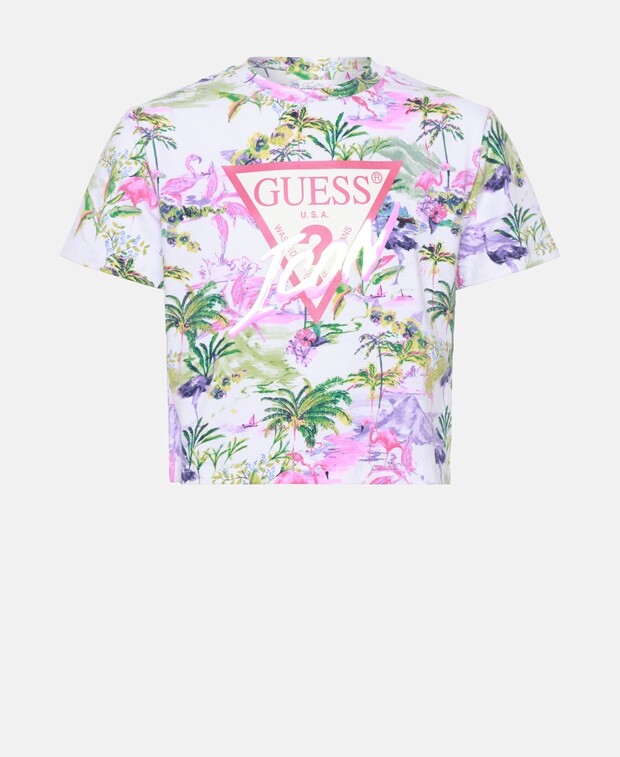 

Футболка Guess, розовый