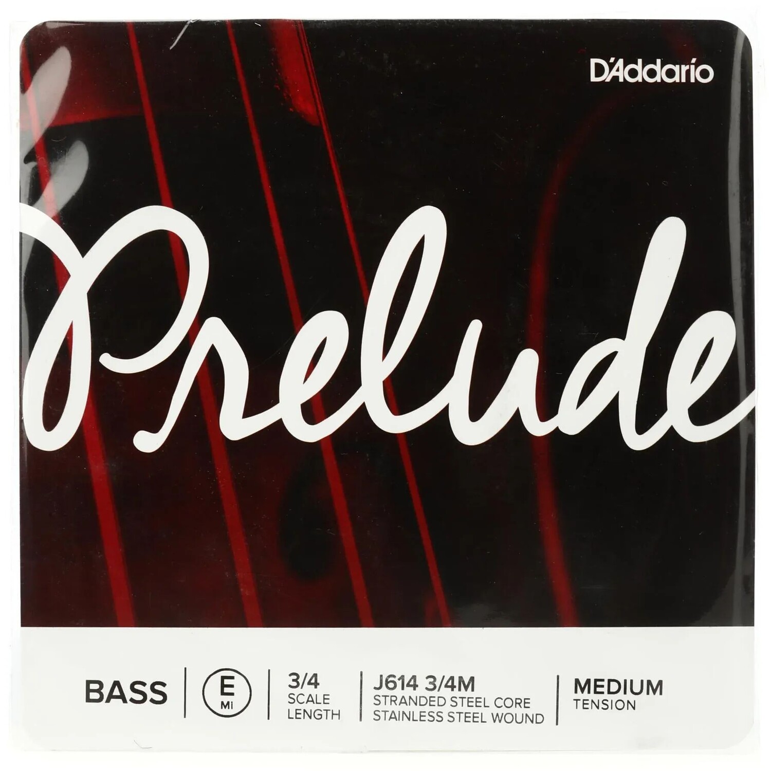 

D'Addario J614 Prelude Контрабасовая струна E, размер 3/4, среднее натяжение