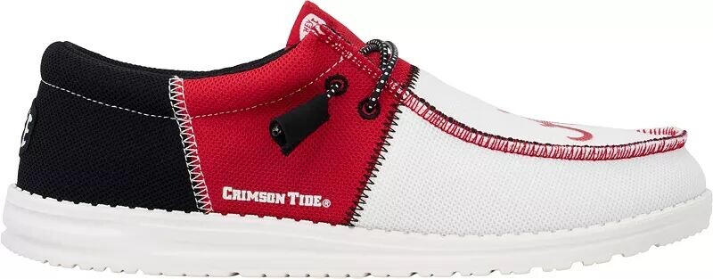 

Мужские туфли Hey Dude Wally Tri Alabama Crimson Tide, красный
