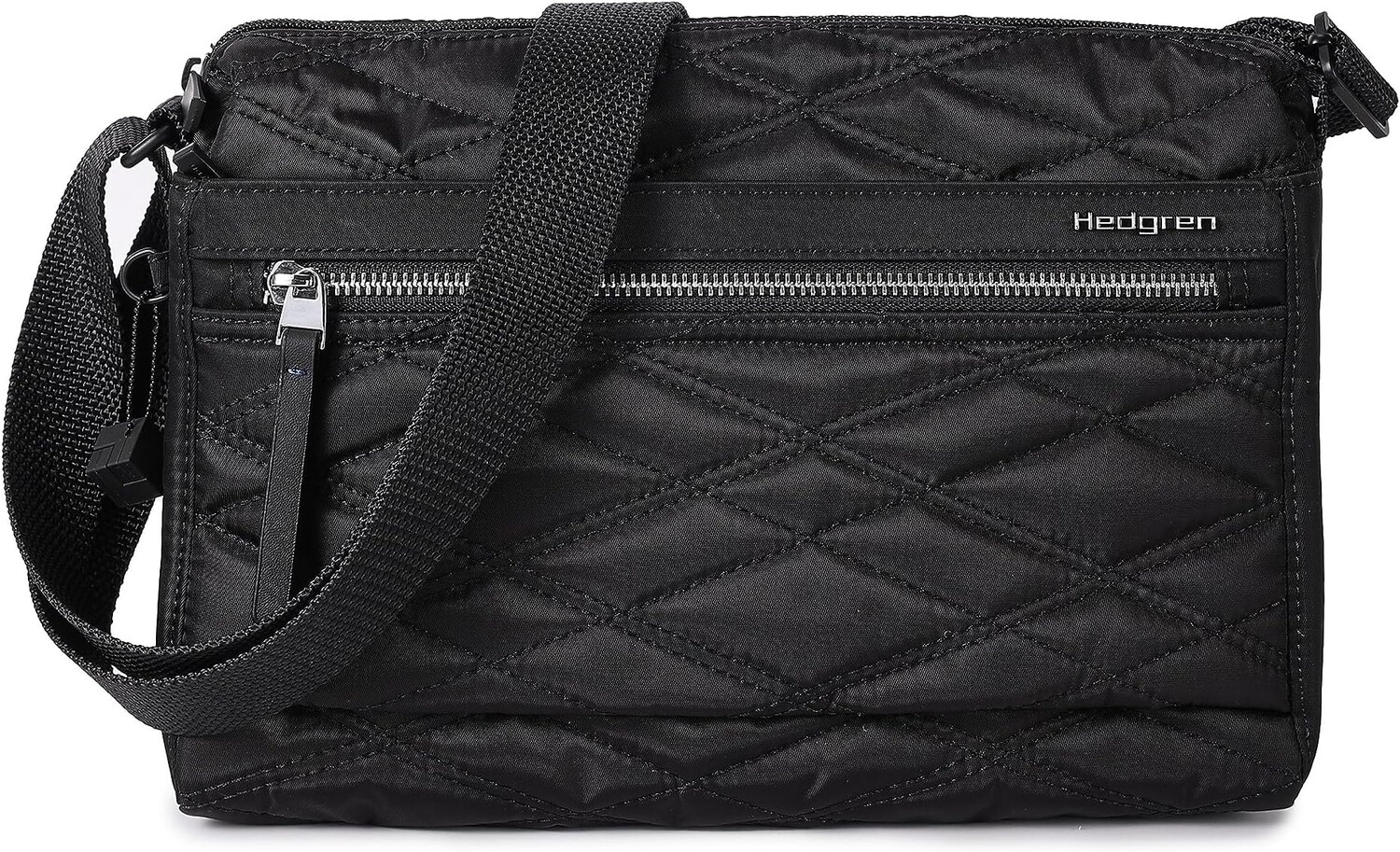 

Сумка через плечо Eye RFID среднего размера Hedgren, цвет D Quilt Black