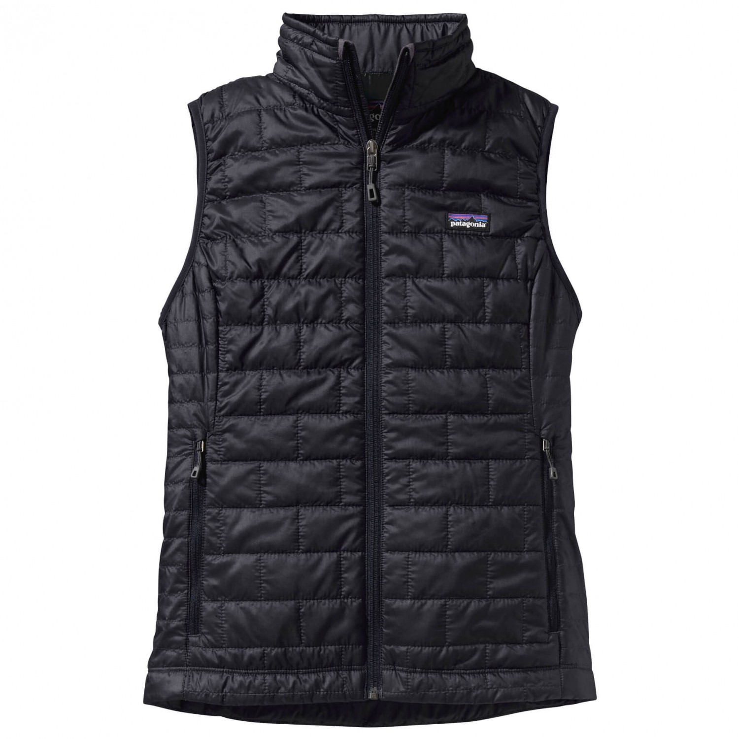 Жилет из синтетического волокна Patagonia Women's Nano Puff Vest, черный жилет siksilk cropped vest черный