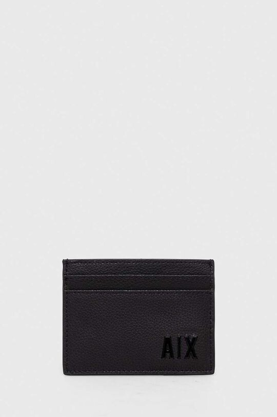 

Кожаный футляр для карт Armani Exchange, черный