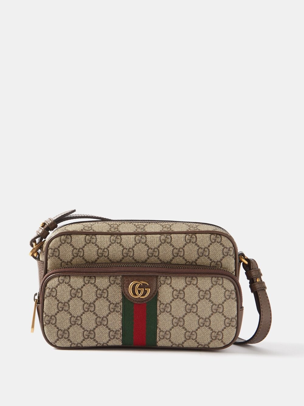 

Холщовая сумка через плечо ophidia gg-supreme Gucci, бежевый