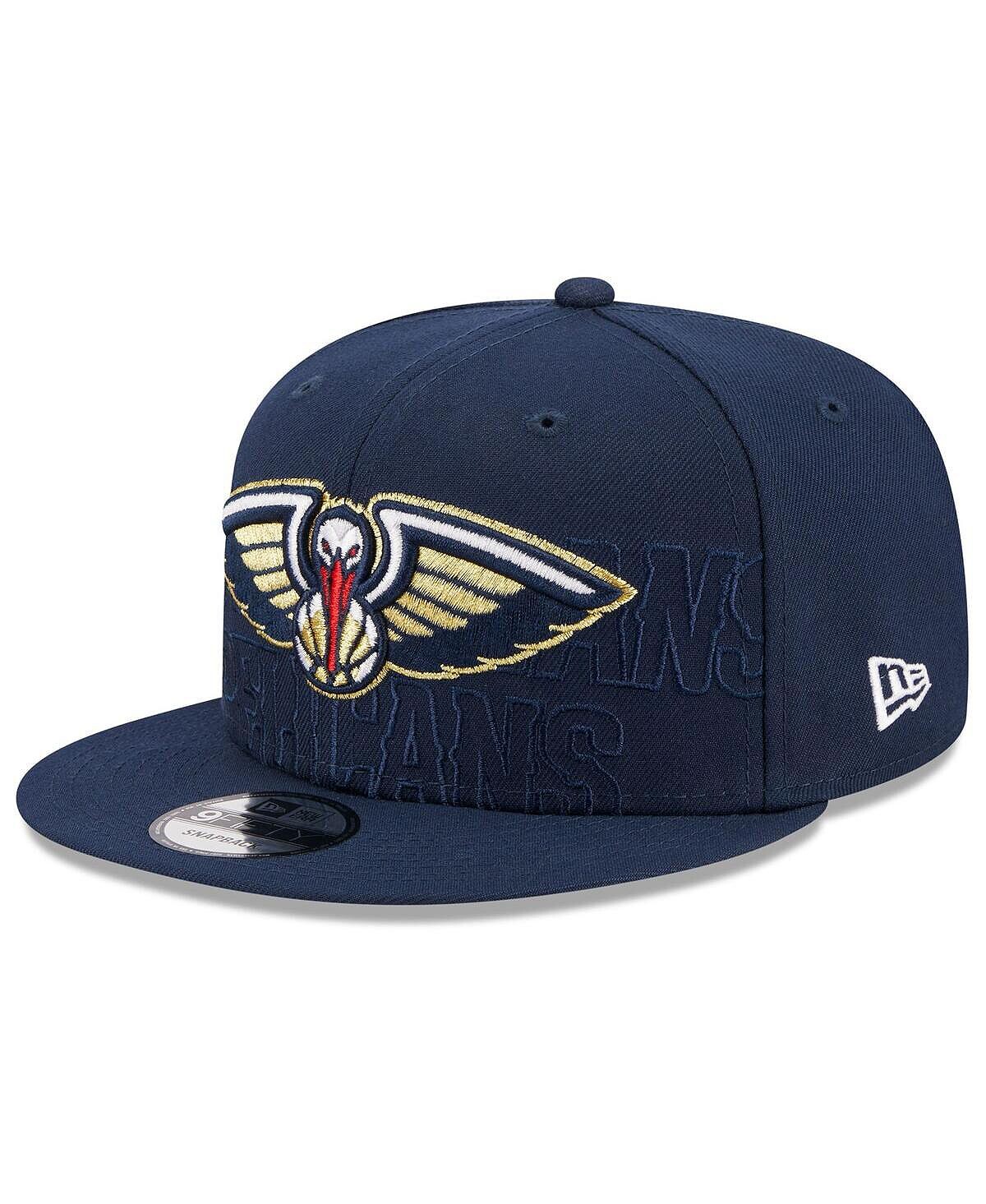 

Мужская темно-синяя кепка Snapback New Orleans Pelicans 2023 NBA Draft 9FIFTY New Era