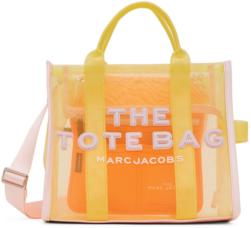 

Желтая сумка-тоут 'The Mesh Small Tote Bag' Marc Jacobs