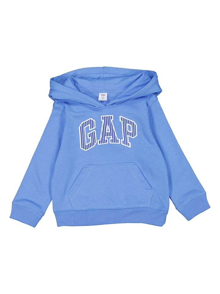 

Пуловер с капюшоном GAP, синий