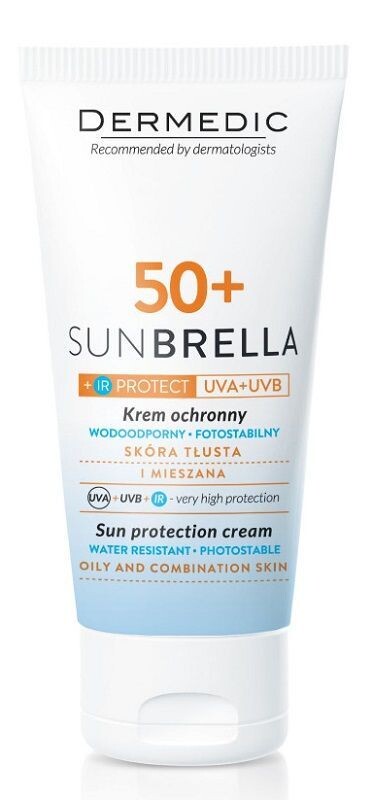 

Dermedic Sunbrella SPF50+ Oily защитный крем с фильтром, 50 g