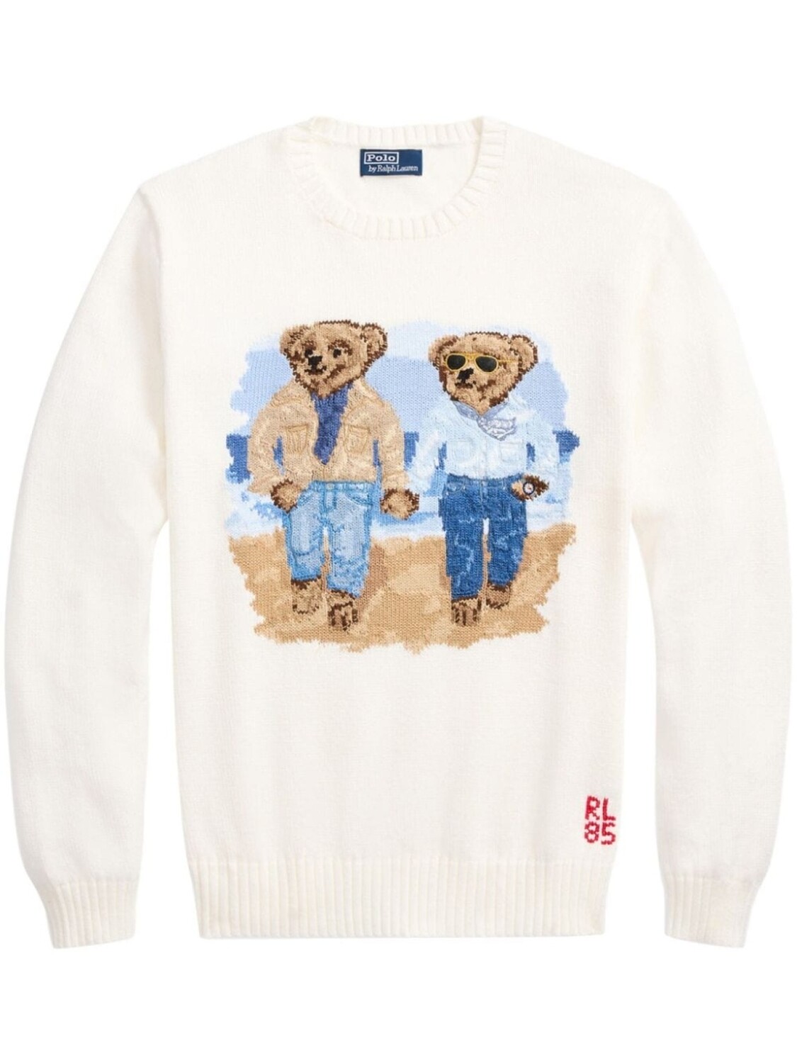 

Polo Ralph Lauren джемпер The Ralph & Ricky Bear, белый