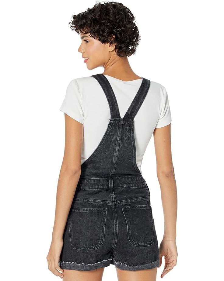 

Шорты Madewell Adirondack Short Overalls in Lunar Wash, цвет Lunar Wash