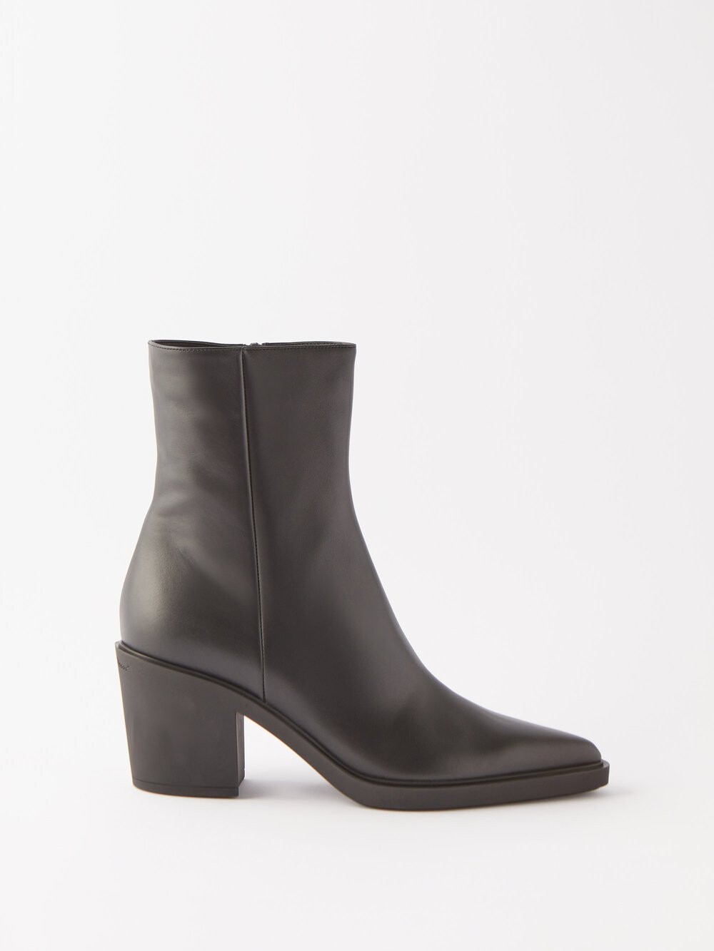 

Кожаные ботильоны dylan glove 60 Gianvito Rossi, черный