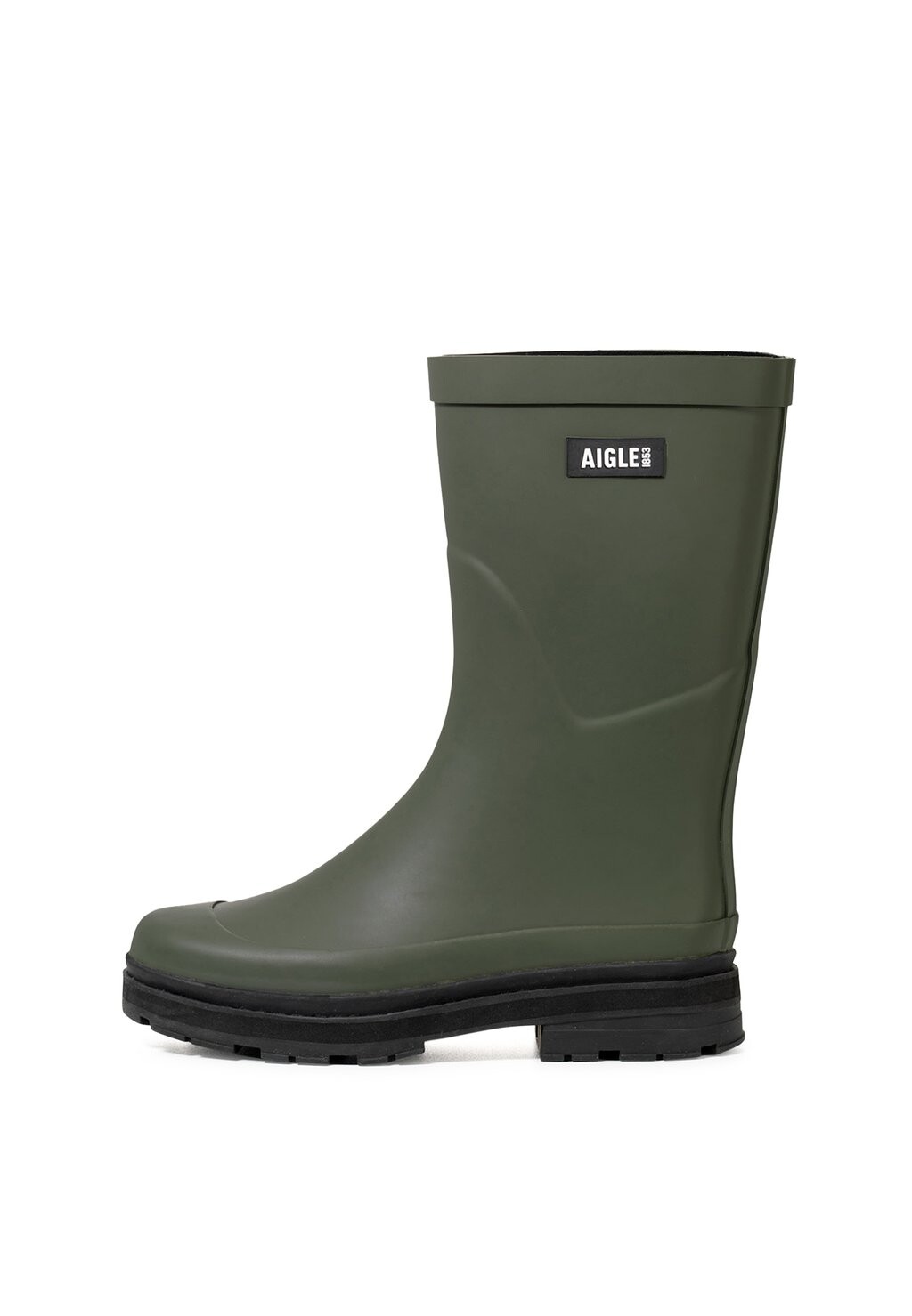 

Резиновые сапоги Aigle, цвет khaki