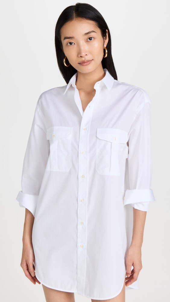 

Платье WARDROBE.NYC Shirt Mini, белый