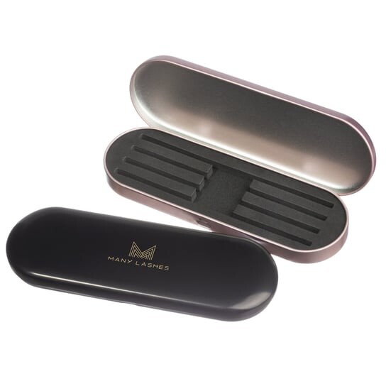 

Чехол для щипчиков для ресниц, Черный Manybeauty