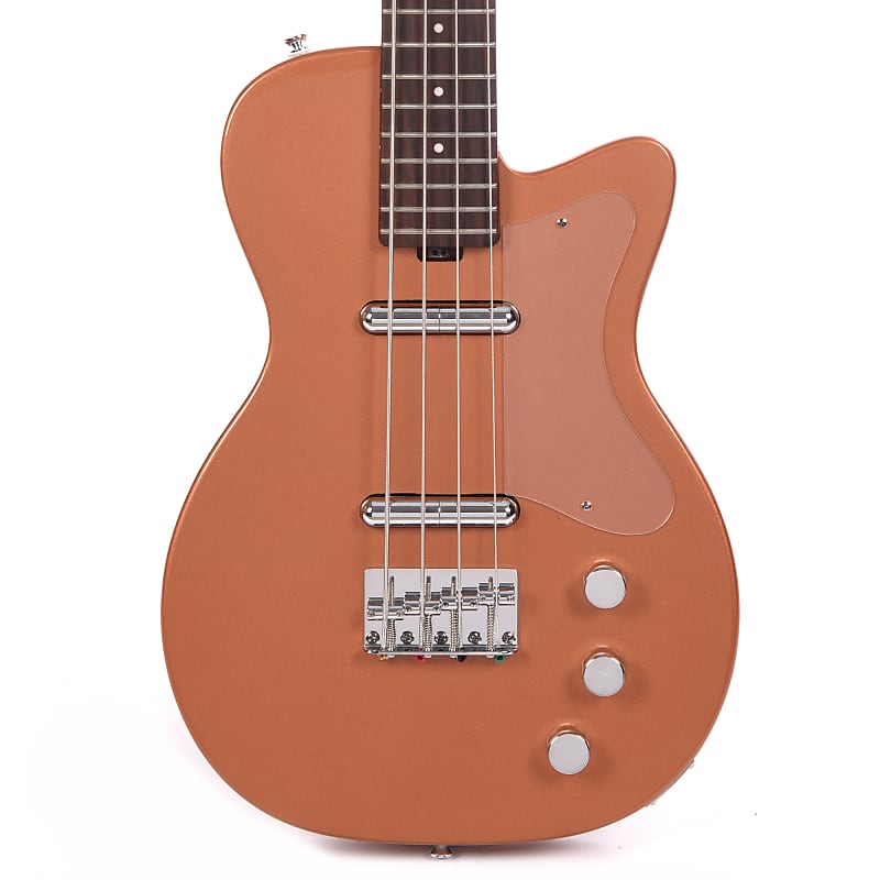 Басс гитара Silvertone 1444 Short Scale Bass Copper Metallic цена и фото