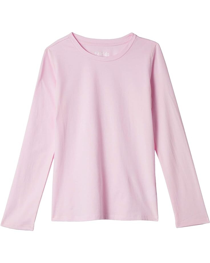 

Футболка #4kids Essential Long Sleeve (Little Kids/Big Kids), розовый