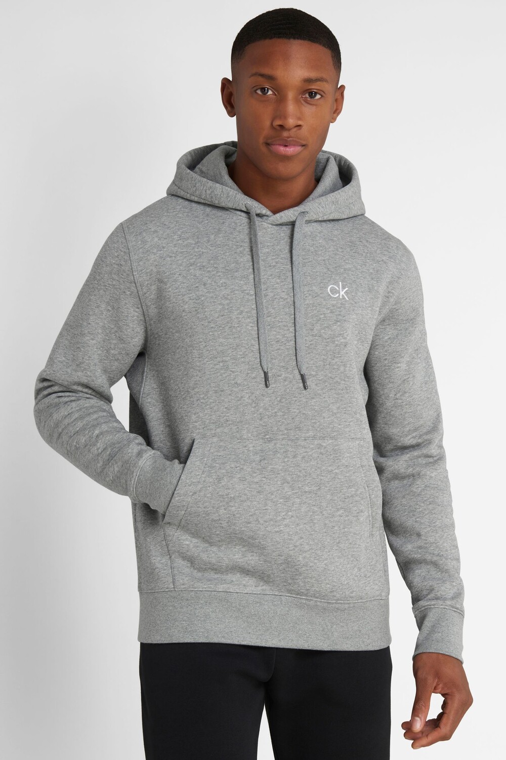 

Толстовка с капюшоном Планета Calvin Klein, серый