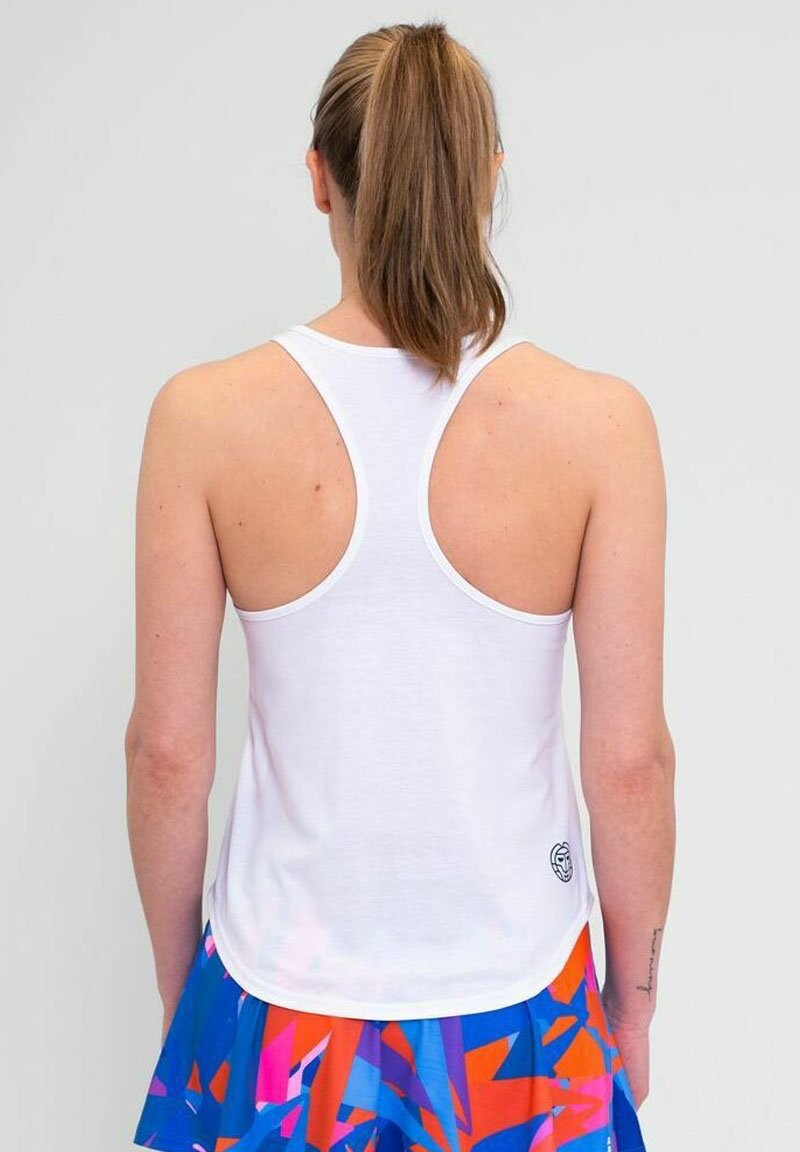 

Топ SPIKE LOGO CHILL TANK BIDI BADU, белый