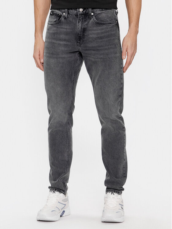 

Узкие зауженные джинсы Calvin Klein, серый