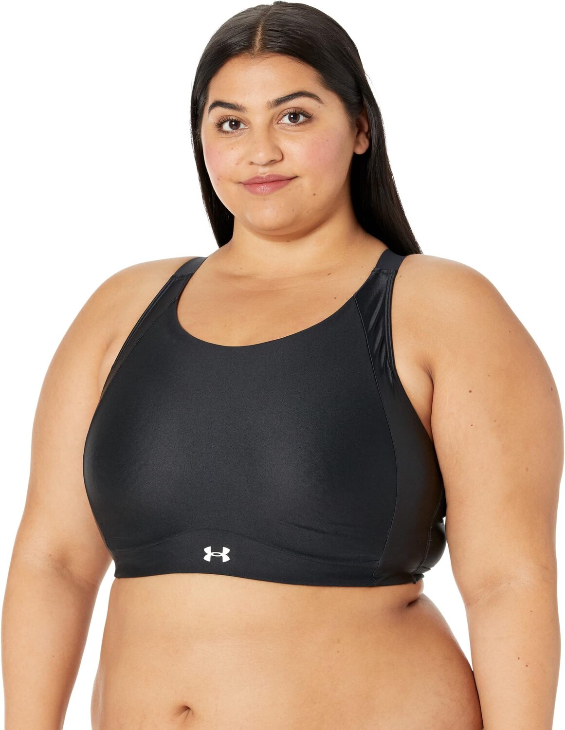 

Бюстгальтер Under Armour Infinity Mid High Neck, цвет Black/White