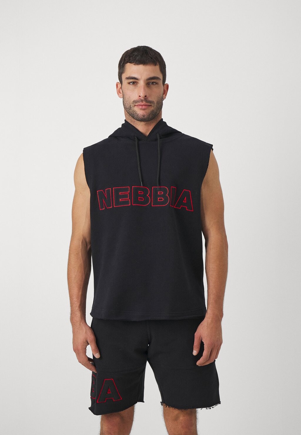 

Топ MENS SLEEVELESS HOODIE Nebbia, цвет black