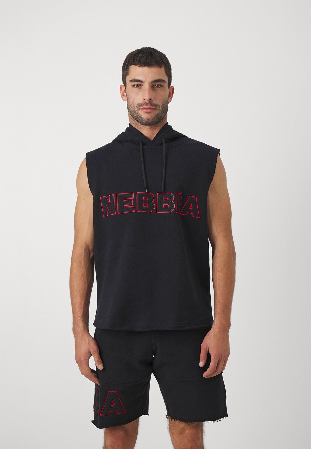 Топ MENS SLEEVELESS HOODIE Nebbia, цвет black топ mens sleeveless hoodie nebbia зеленый