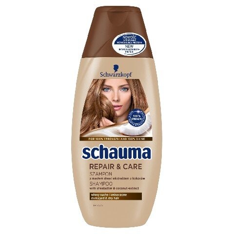 

Шампунь для волос, 250 мл Schwarzkopf, Schauma Repair & Care