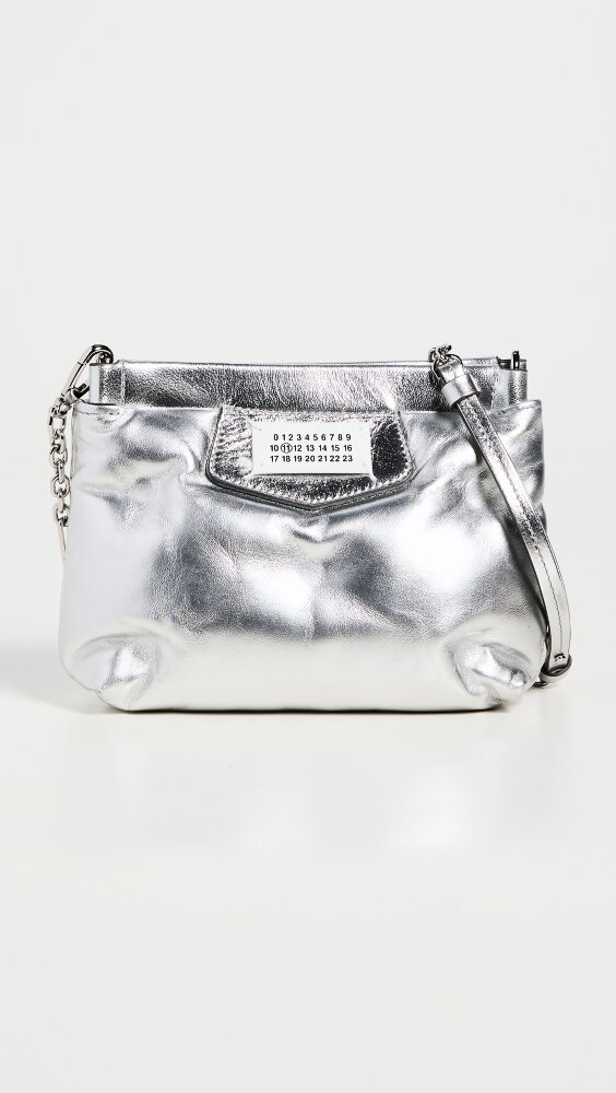 

Сумка-кроссбоди Maison Margiela Glam Slam Red Carpet Mini, серебряный