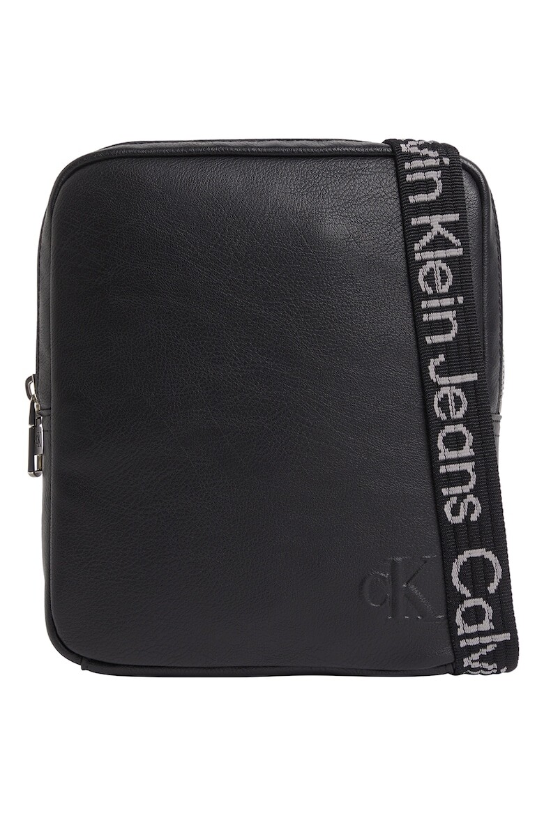 

Сверхлегкая сумка через плечо из экокожи Calvin Klein Jeans, черный
