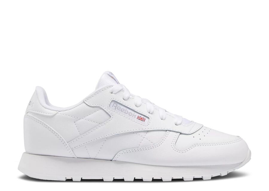 

Кроссовки Reebok Classic Leather Big Kid 'Triple White', белый