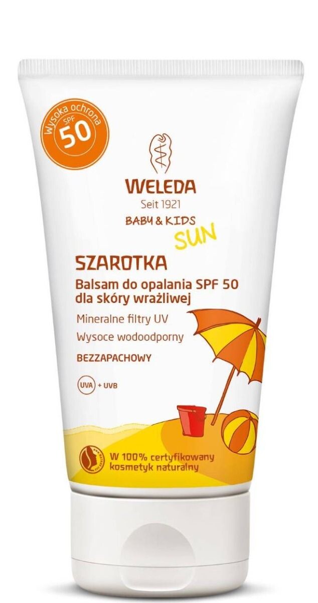 

Бальзам с фильтром для детей Weleda Szarotka SPF50, 50 мл