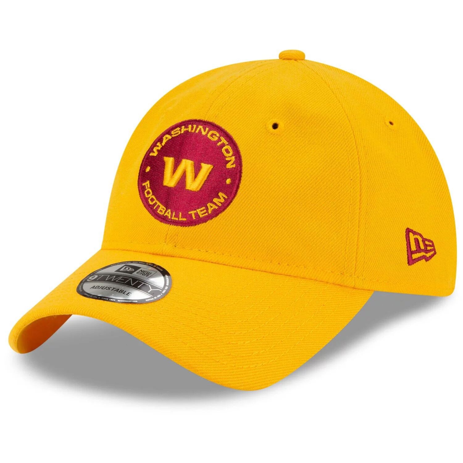

Мужская регулируемая кепка New Era Gold Washington Football Team с альтернативным логотипом Essential 9TWENTY