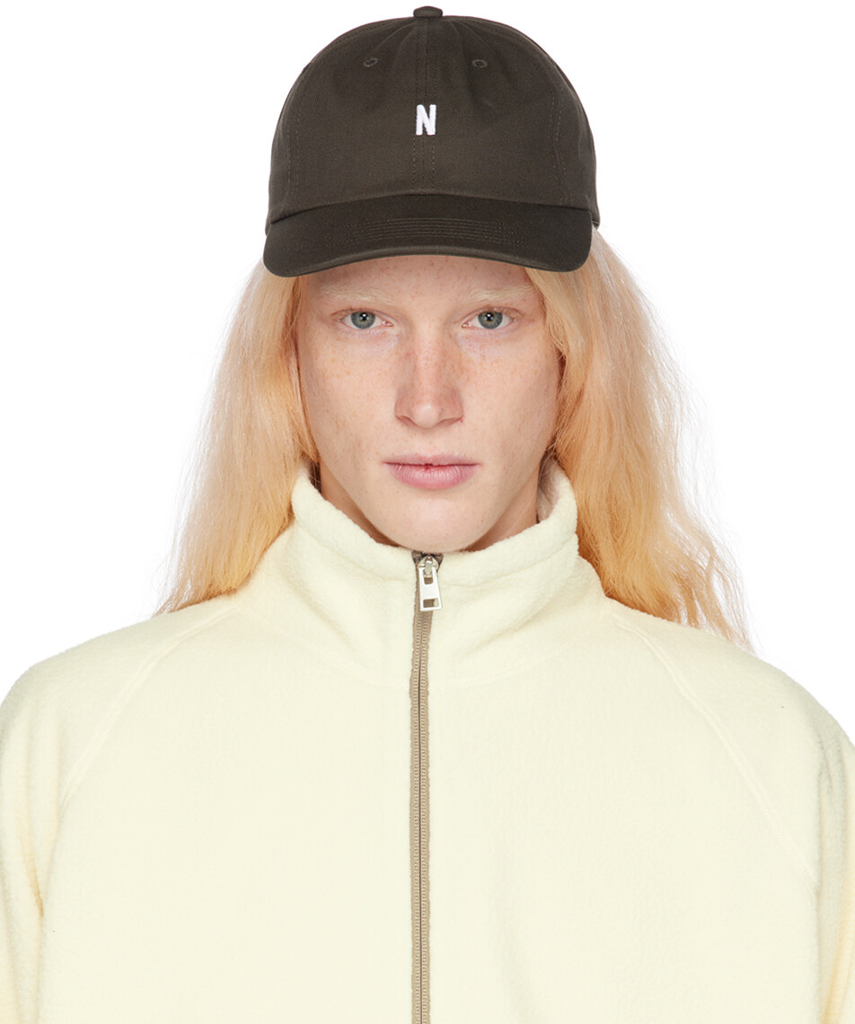 

Спортивная кепка цвета хаки из твила Norse Projects
