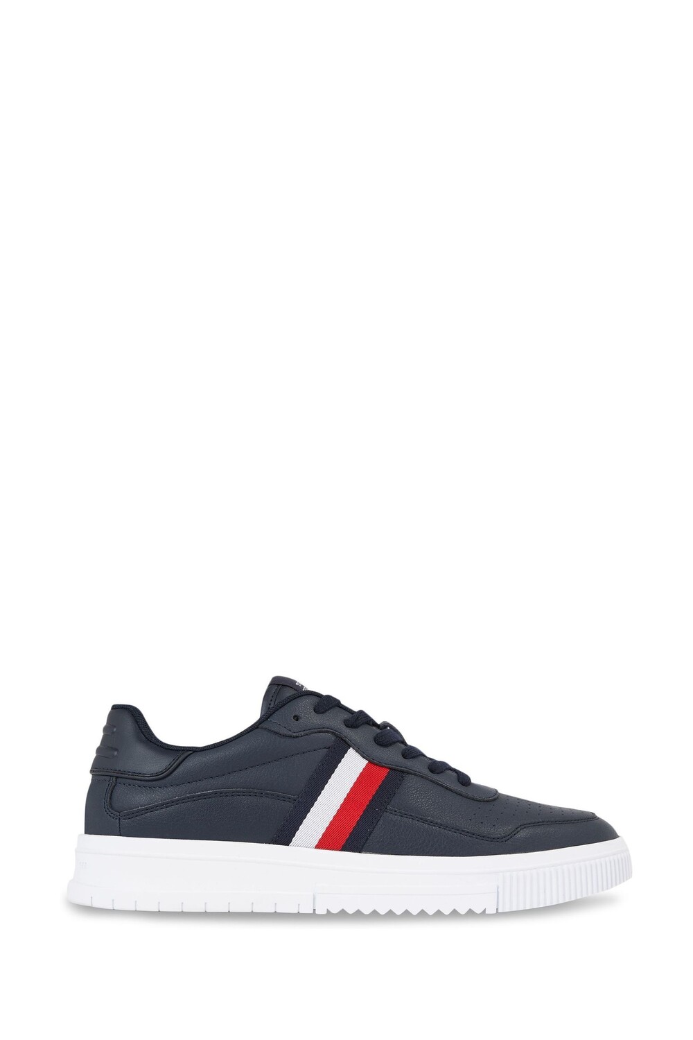 

Синие кожаные кроссовки Supercup Tommy Hilfiger, синий