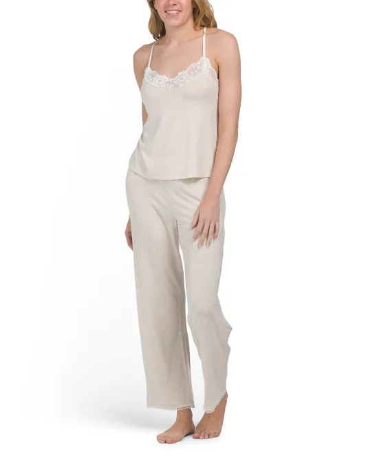 

Комплект из бретеля и брюк Emma Journelle, цвет Heather Multi
