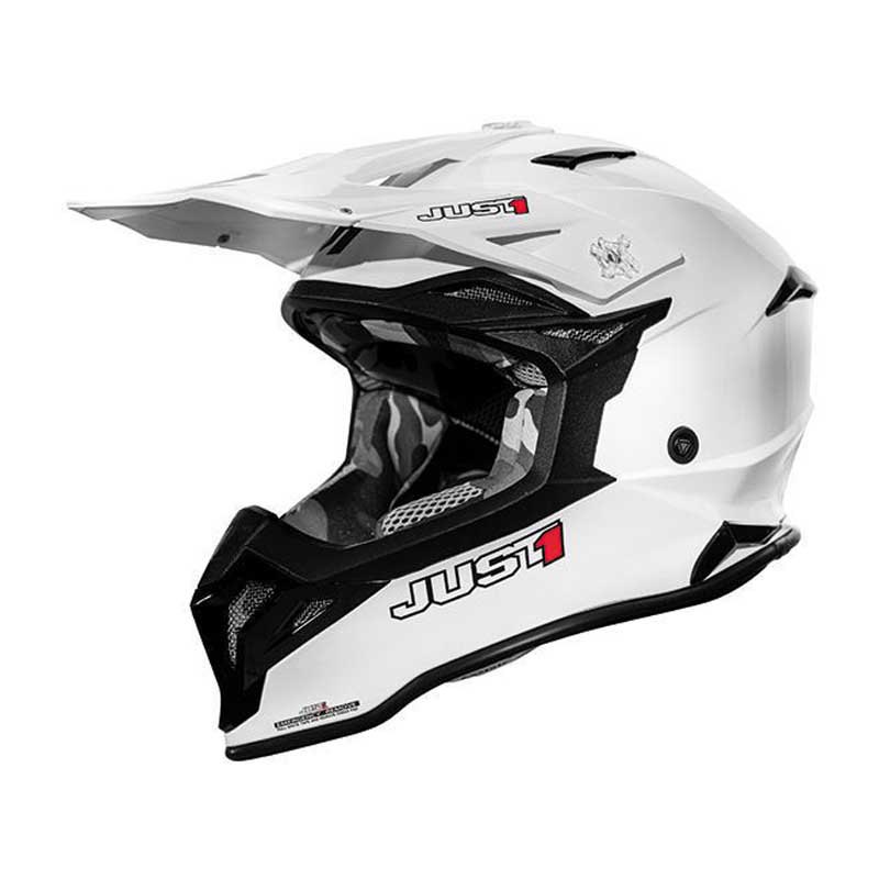 Шлем для мотокросса Just1 J39 Rock, белый