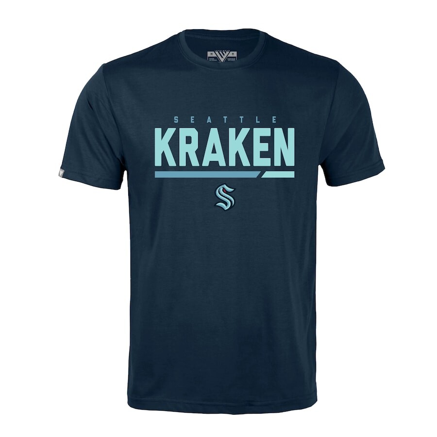 

Футболка с коротким рукавом Levelwear Seattle Kraken, нави