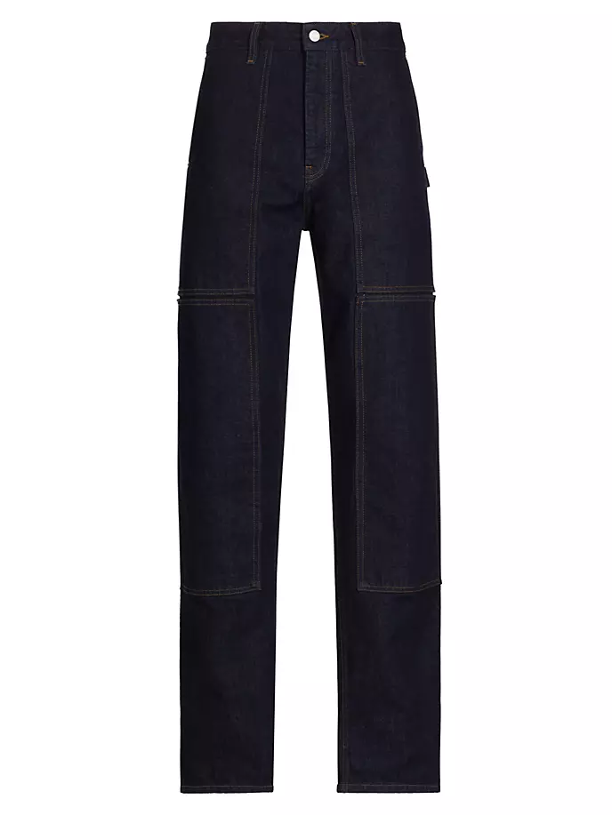 

Джинсовые широкие брюки Carpenter Helmut Lang, цвет indigo rinse