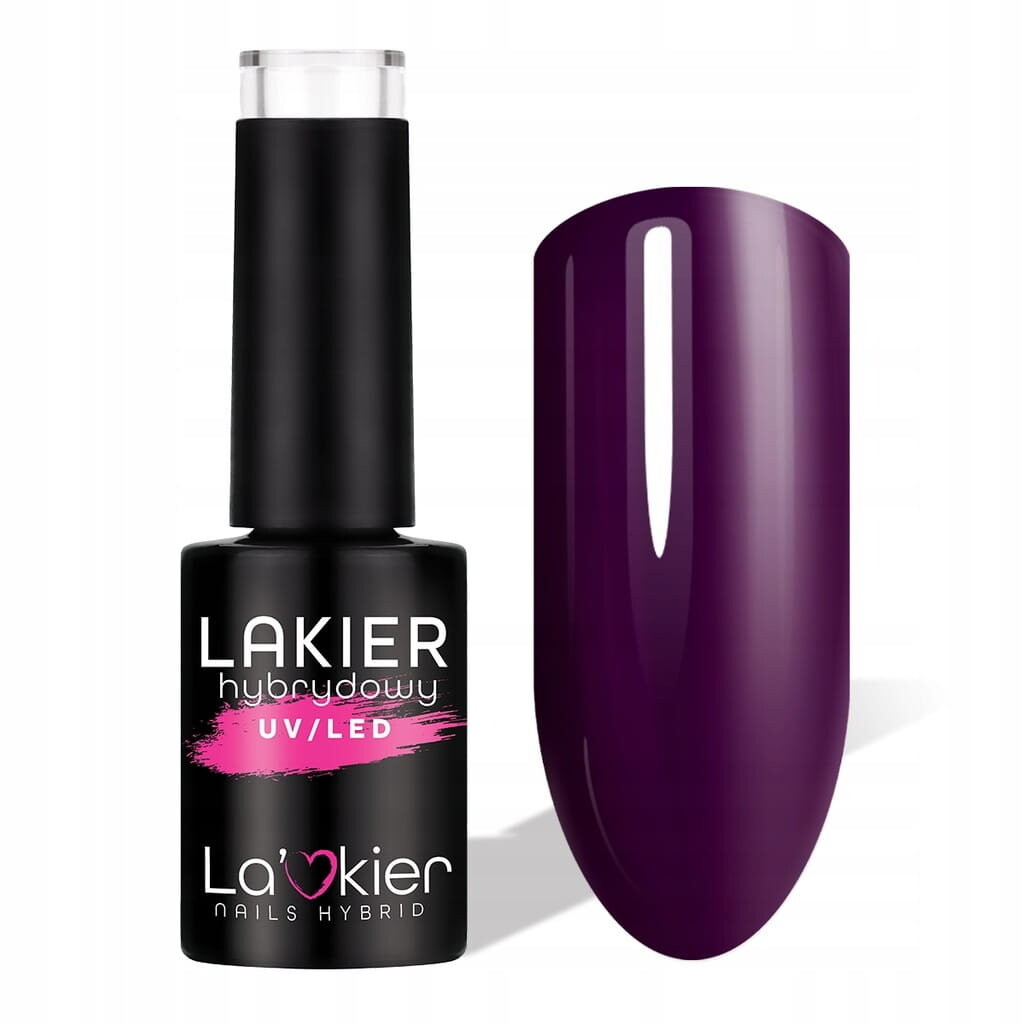

La'Kier Winterglow 7 Amethyst Vibrancy - красочный гибридный лак 5г