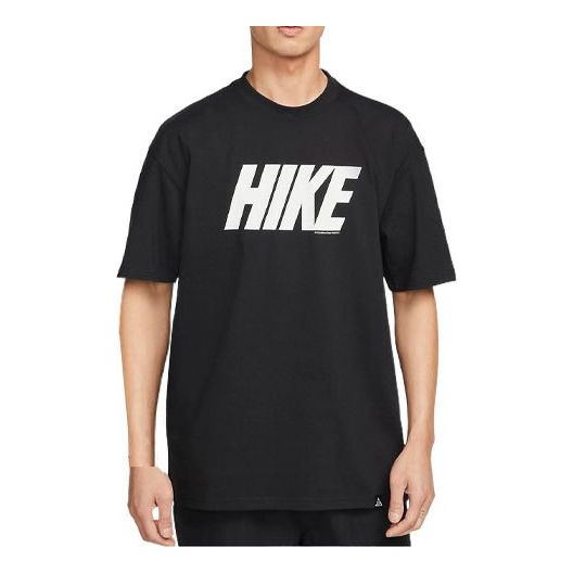 Футболка Men's Nike Alphabet Printing Casual Short Sleeve Round Neck Black T-Shirt, мультиколор